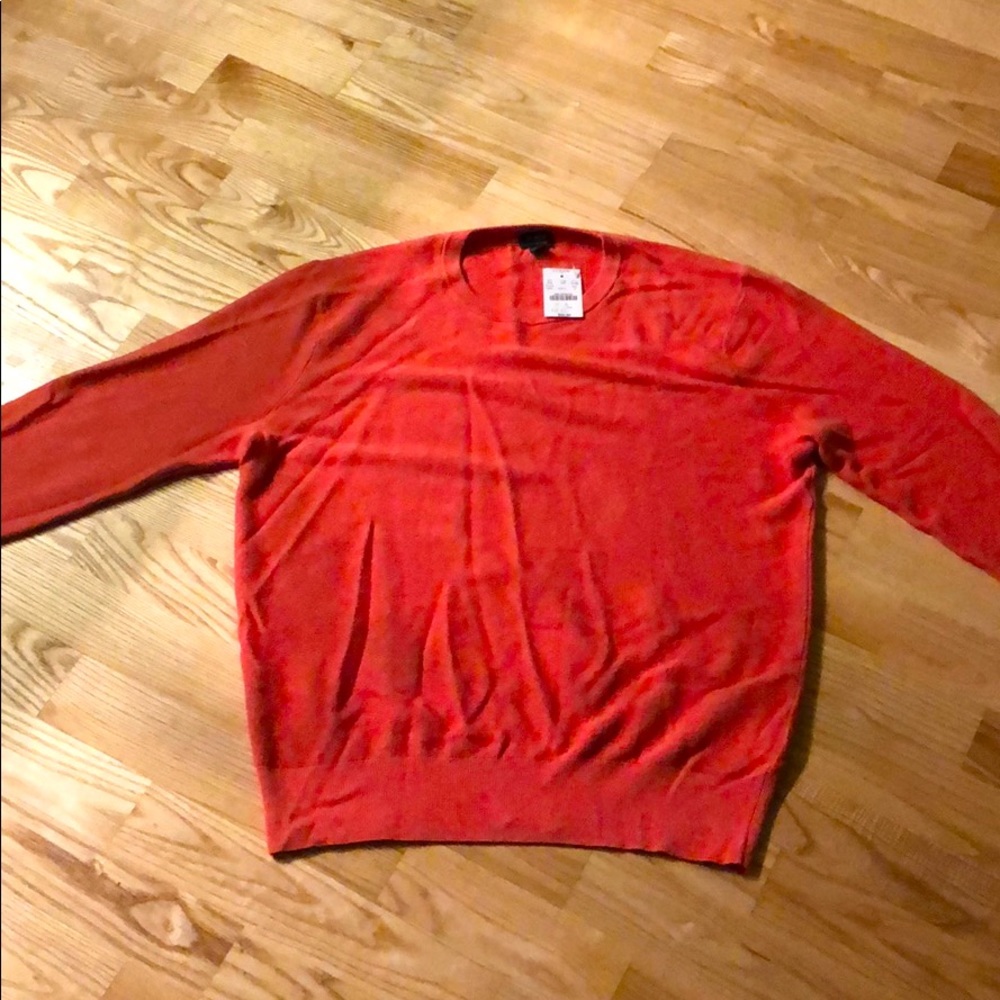 Orange sweater